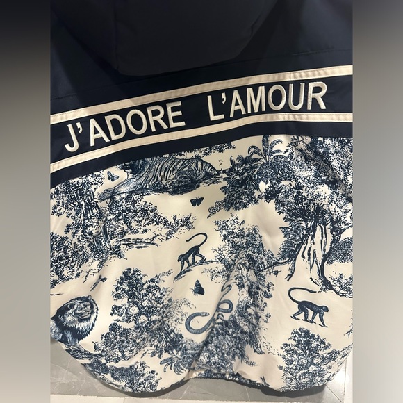 Toile hooded down jacket - Picture 3 of 5